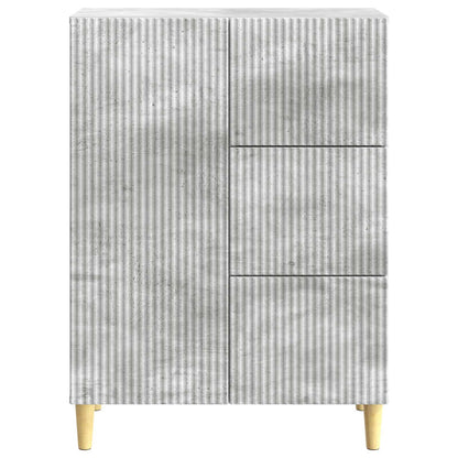 Credenza Grigio Cemento 66 x 34,5 x 90 cm Legno ingegnerizzato
