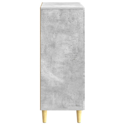 Credenza Grigio Cemento 66 x 34,5 x 90 cm Legno ingegnerizzato