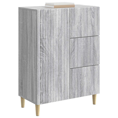 Credenza Grigio Sonoma 66 x 34,5 x 90 cm Legno ingegnerizzato