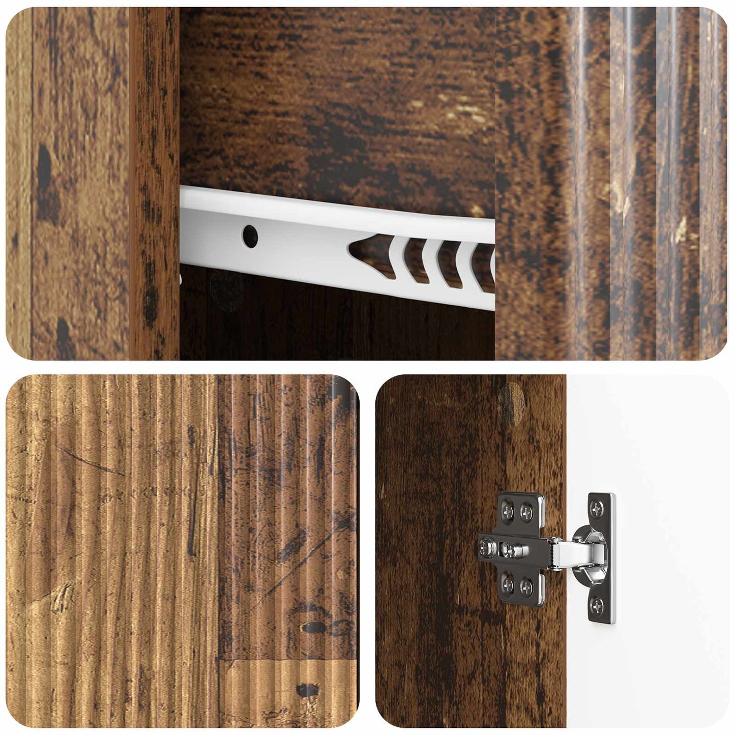 Credenza Legno antico 66 x 34,5 x 90 cm Legno ingegnerizzato | homemem39