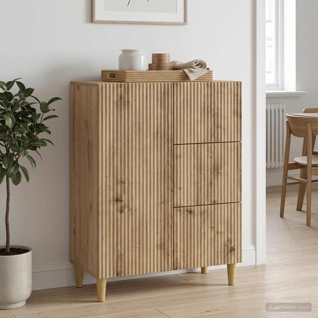 Credenza Rovere Artigianale 66 x 34,5 x 90 cm - homemem39
