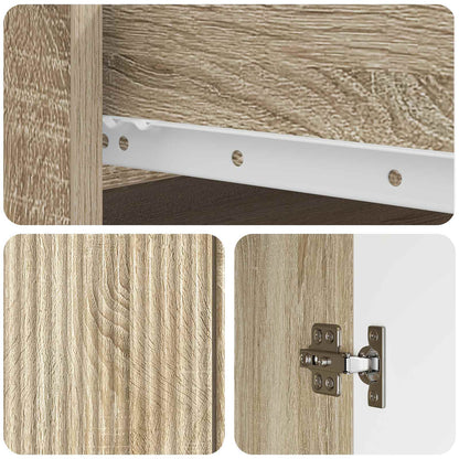 Credenza Rovere Sonoma 66 x 34,5 x 90 cm Legno ingegnerizzato | homemem39