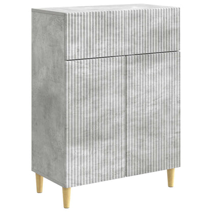 Credenza Grigio Cemento 66 x 34,5 x 90 cm Legno ingegnerizzato