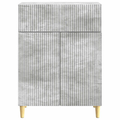 Credenza Grigio Cemento 66 x 34,5 x 90 cm Legno ingegnerizzato