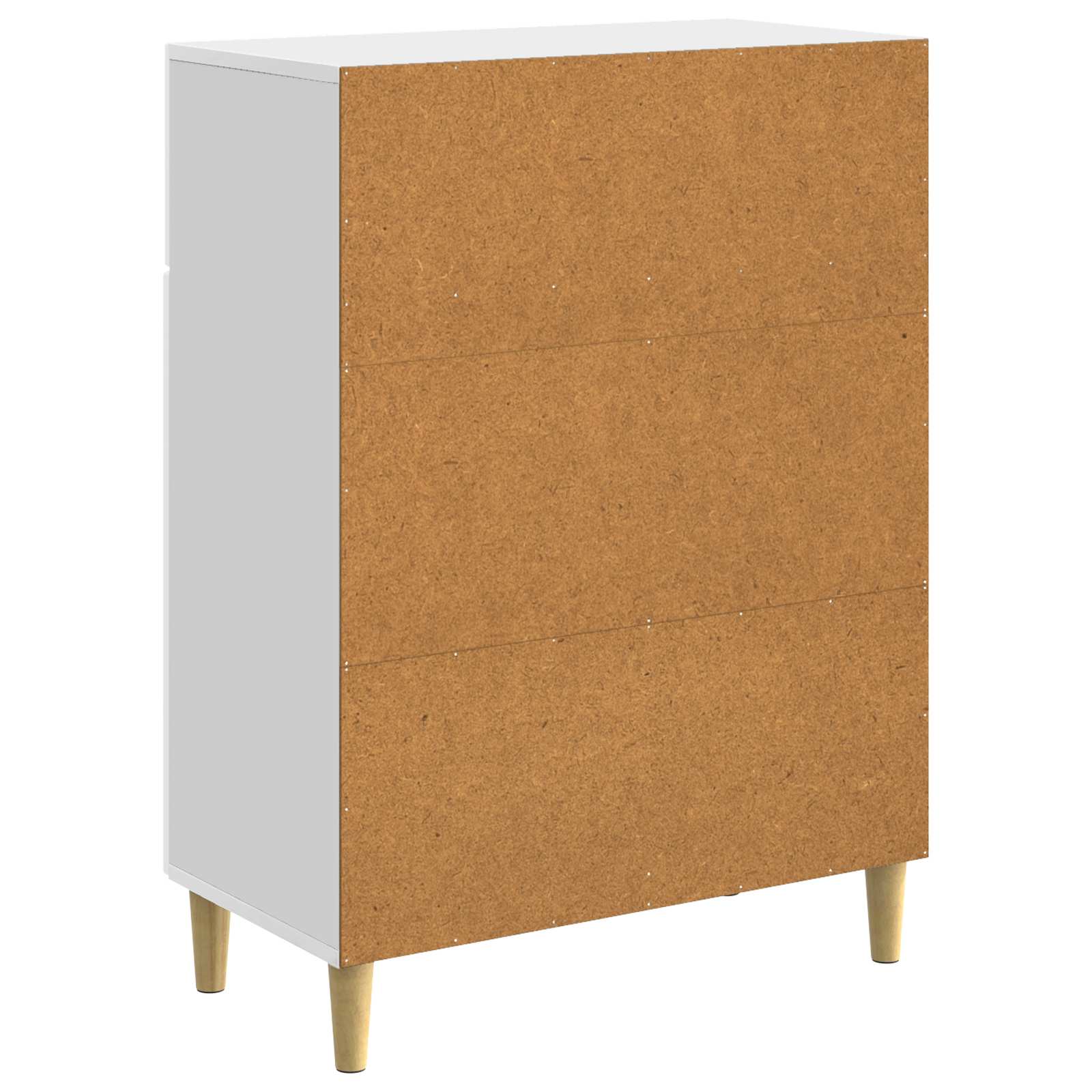 Credenza Bianco Lucido 66 x 34,5 x 90 cm Legno ingegnerizzato | homemem39
