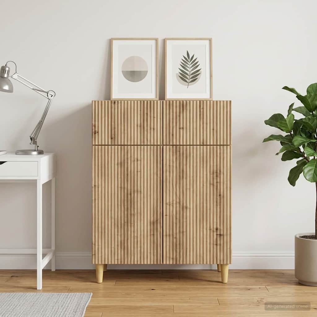 Credenza Rovere Artigianale 66 x 34,5 x 90 cm - homemem39