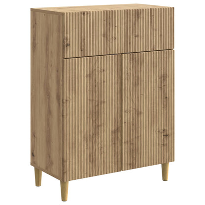Credenza con cassetto Rovere Artigianale 66 x 34,5 x 90 cm | homemem39