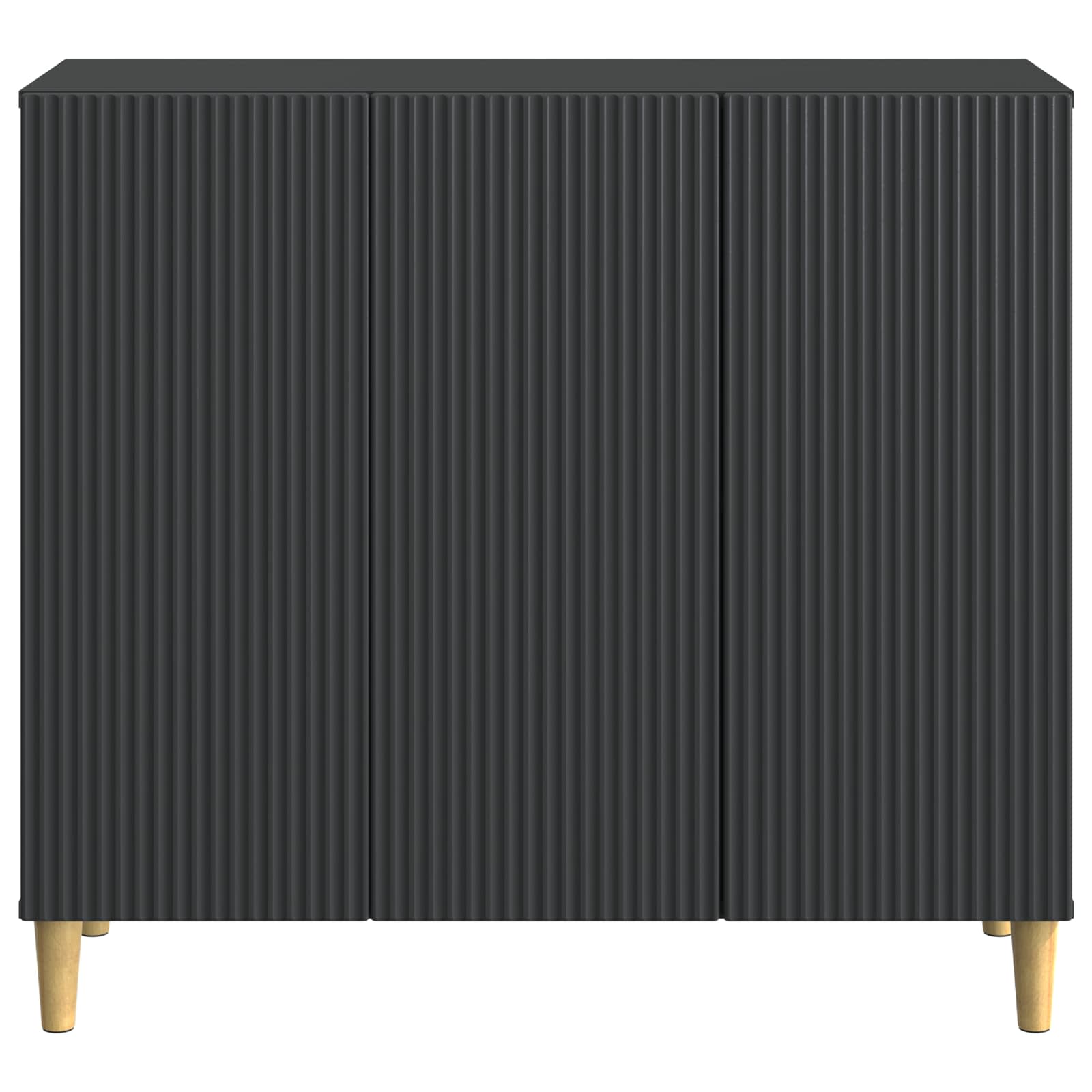 Credenza Nero 89 x 34,5 x 80 cm Legno ingegnerizzato | homemem39