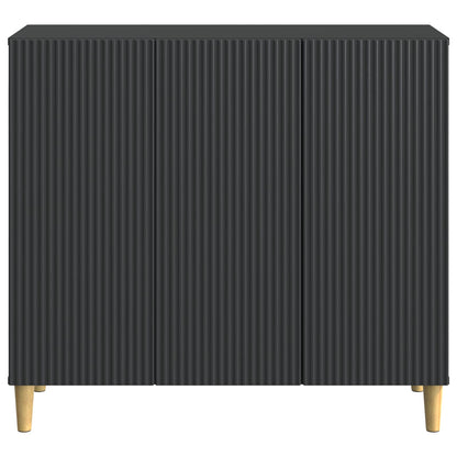 Credenza Nero 89 x 34,5 x 80 cm Legno ingegnerizzato | homemem39