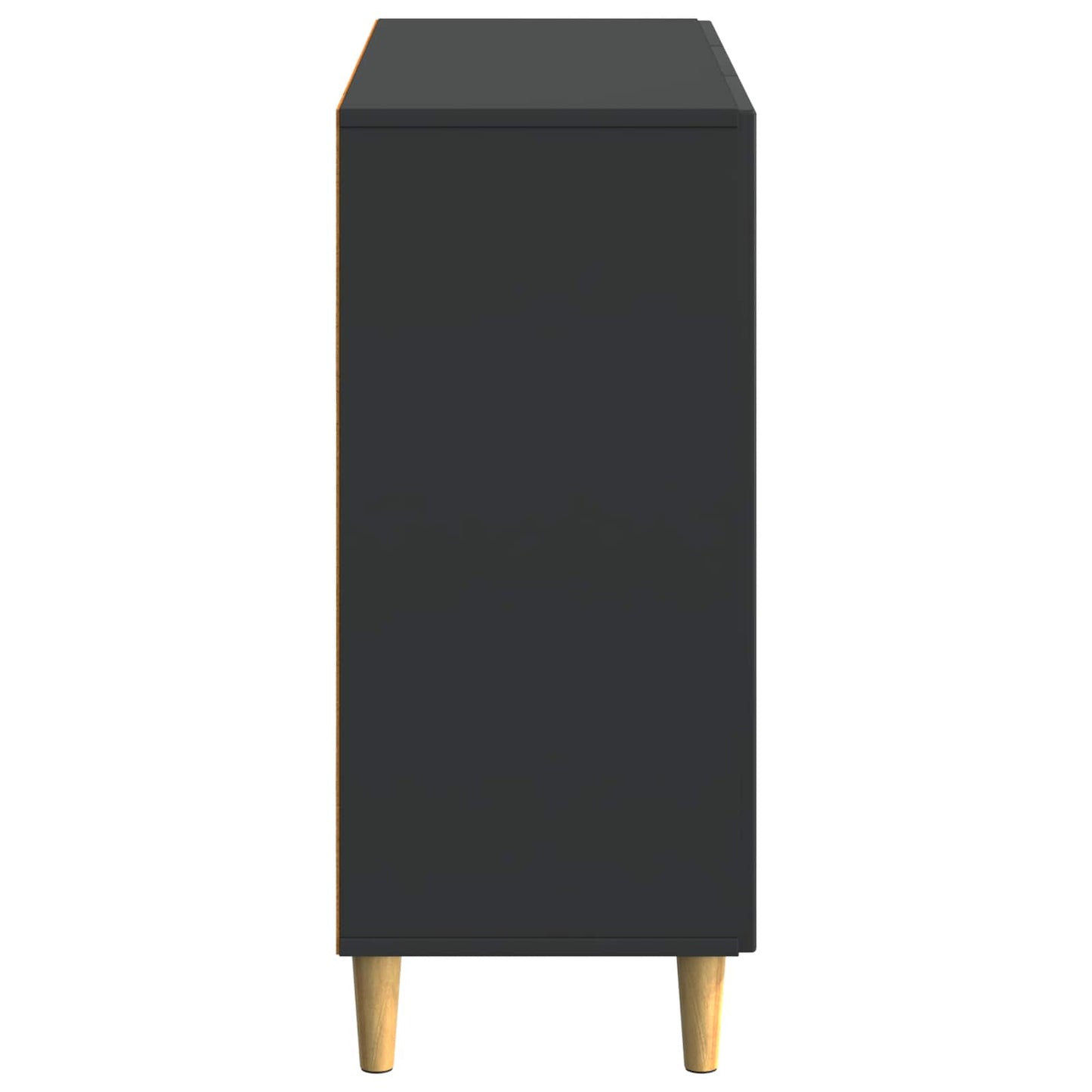 Credenza Nero 89 x 34,5 x 80 cm Legno ingegnerizzato | homemem39
