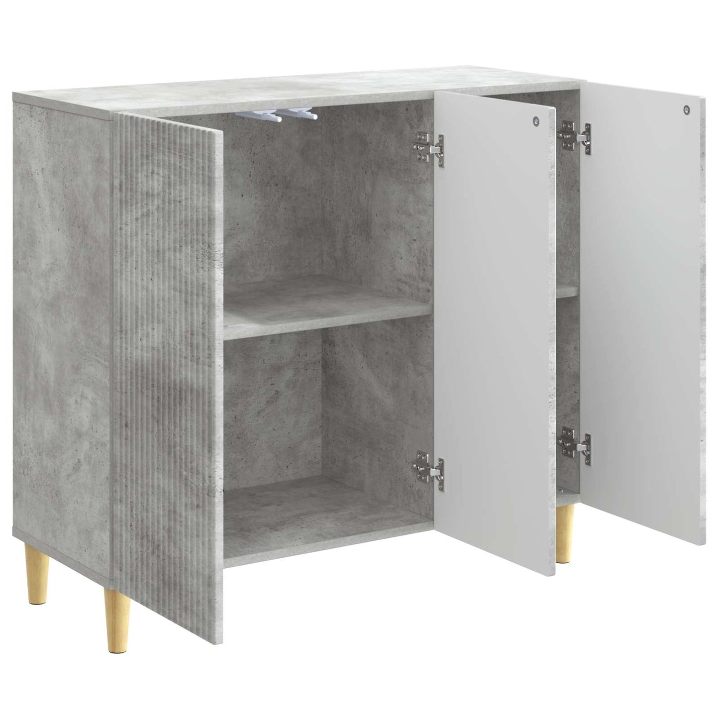 Credenza Grigio Cemento 89 x 34,5 x 80 cm Legno ingegnerizzato | homemem39