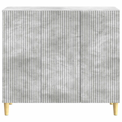 Credenza Grigio Cemento 89 x 34,5 x 80 cm Legno ingegnerizzato | homemem39