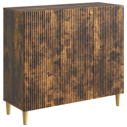 Credenza Rovere Fumo 89 x 34,5 x 80 cm Legno ingegnerizzato | homemem39