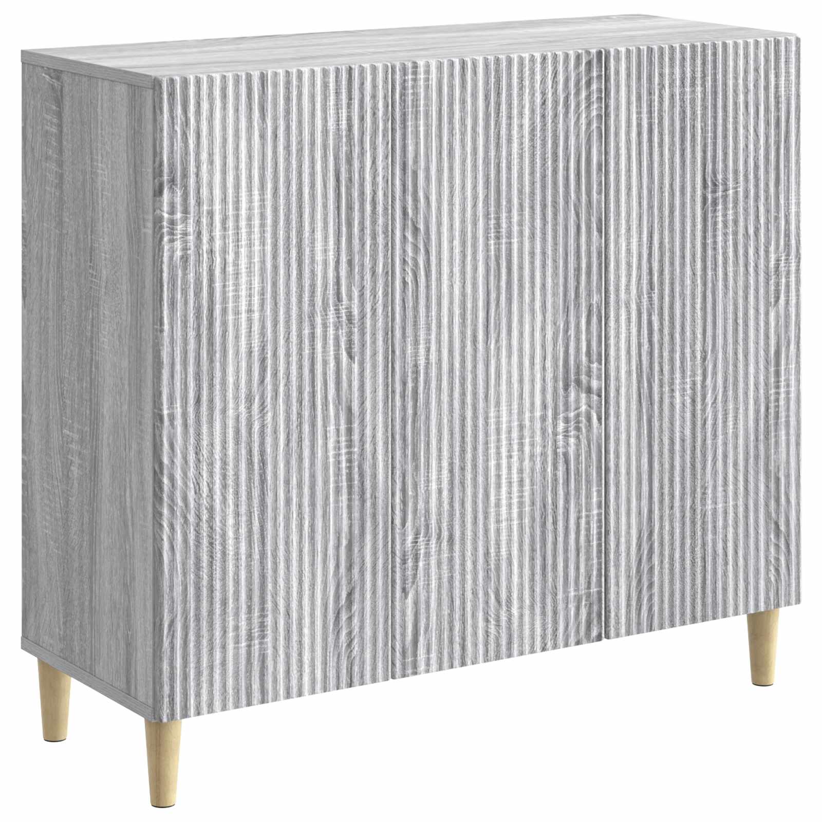 Credenza Grigio Sonoma 89 x 34,5 x 80 cm Legno ingegnerizzato | homemem39