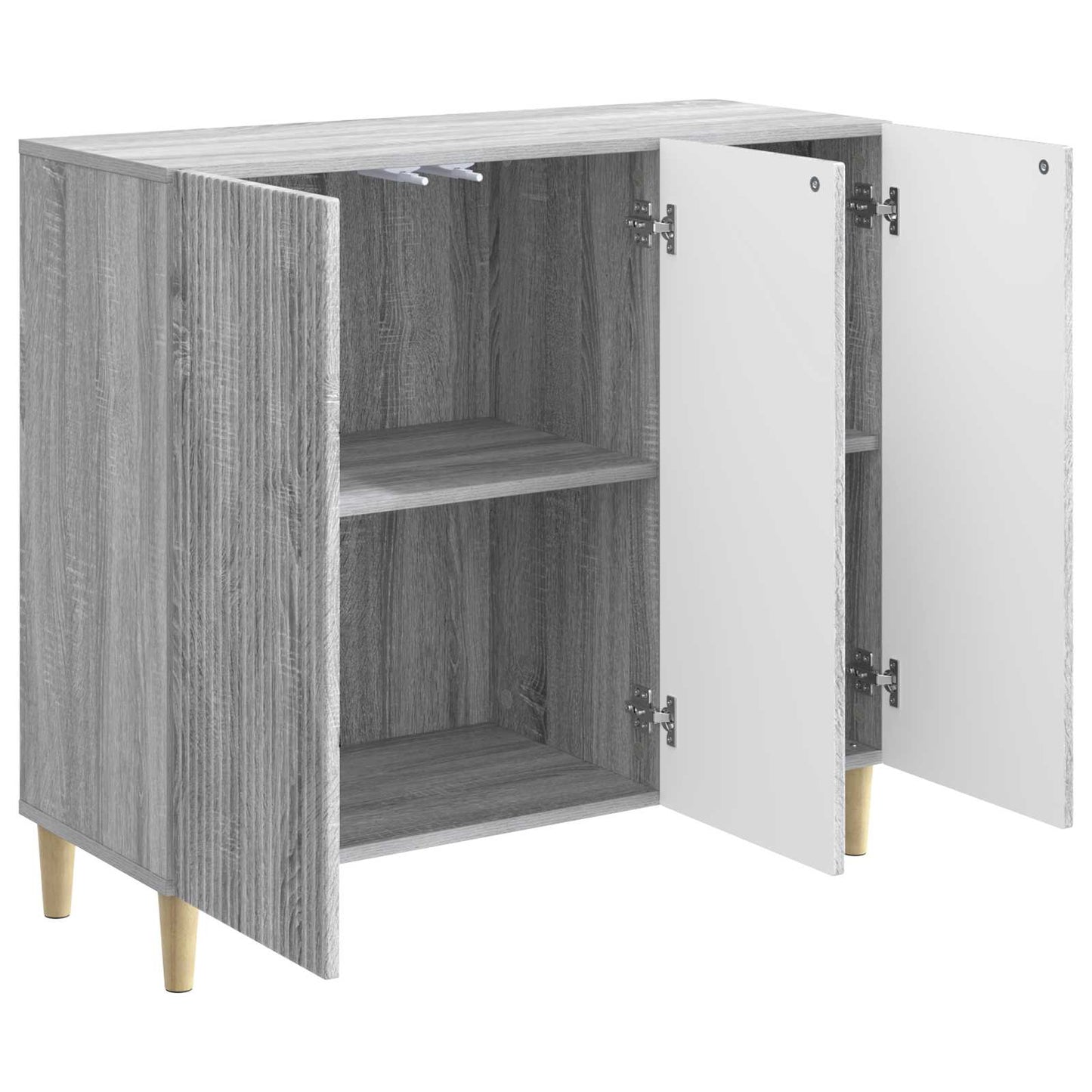 Credenza Grigio Sonoma 89 x 34,5 x 80 cm Legno ingegnerizzato | homemem39