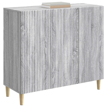 Credenza Grigio Sonoma 89 x 34,5 x 80 cm Legno ingegnerizzato | homemem39