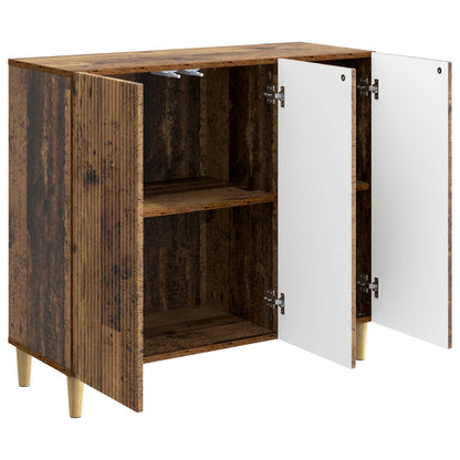 Credenza Legno antico 89 x 34,5 x 80 cm Legno ingegnerizzato