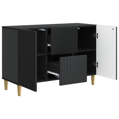 Credenza Nero 89 x 34,5 x 60 cm Legno ingegnerizzato | homemem39