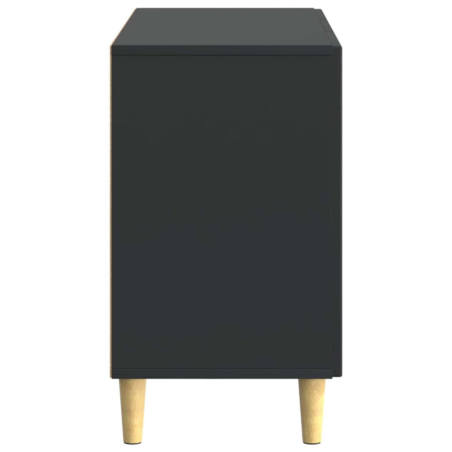 Credenza Nero 89 x 34,5 x 60 cm Legno ingegnerizzato | homemem39