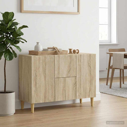 Credenza Rovere Sonoma 89 x 34,5 x 60 cm Legno ingegnerizzato - homemem39