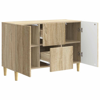 Credenza Rovere Sonoma 89 x 34,5 x 60 cm Legno ingegnerizzato - homemem39