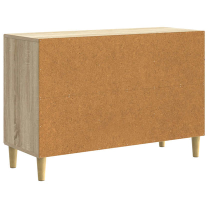 Credenza Rovere Sonoma 89 x 34,5 x 60 cm Legno ingegnerizzato - homemem39