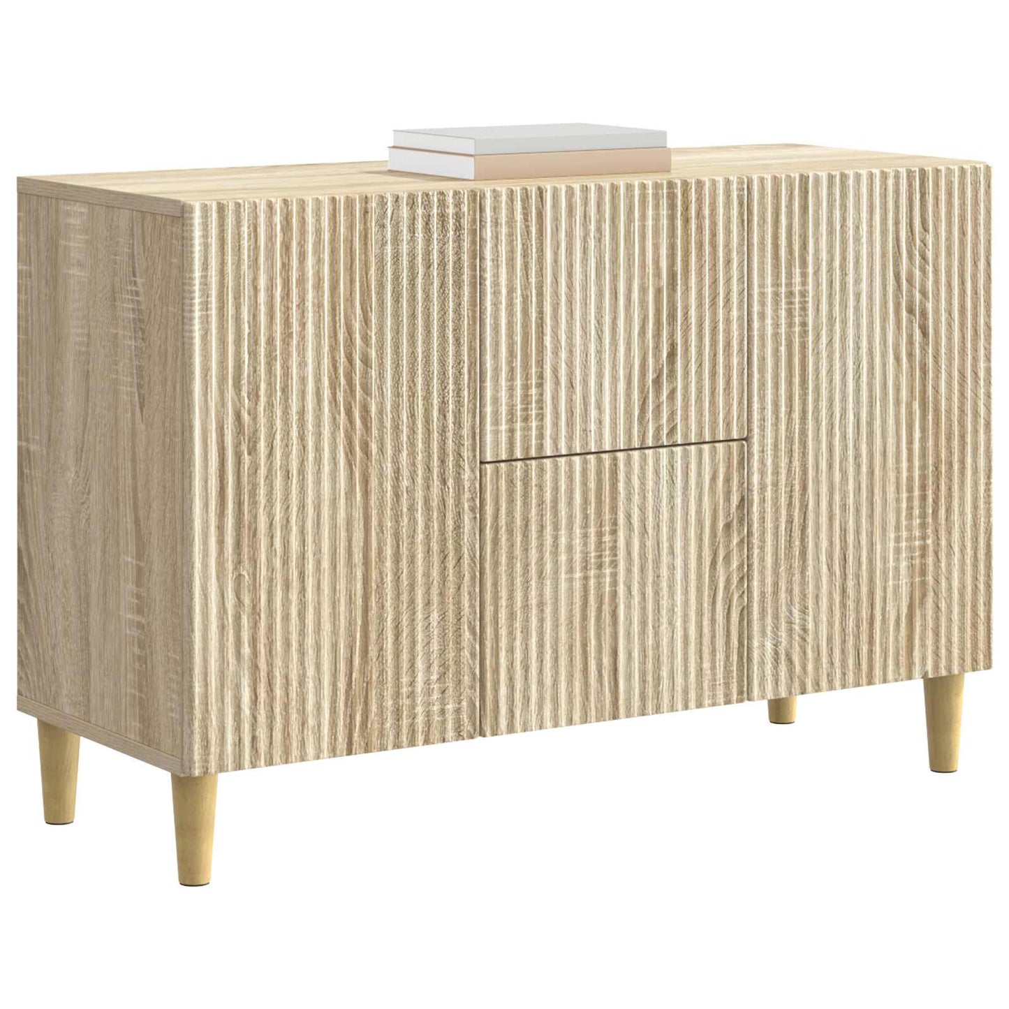 Credenza Rovere Sonoma 89 x 34,5 x 60 cm Legno ingegnerizzato - homemem39