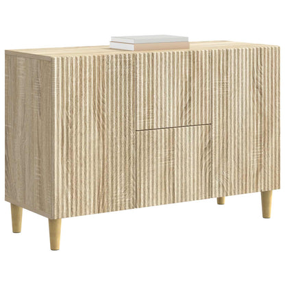 Credenza Rovere Sonoma 89 x 34,5 x 60 cm Legno ingegnerizzato - homemem39