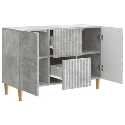 Credenza Grigio Cemento 89 x 34,5 x 60 cm Legno ingegnerizzato