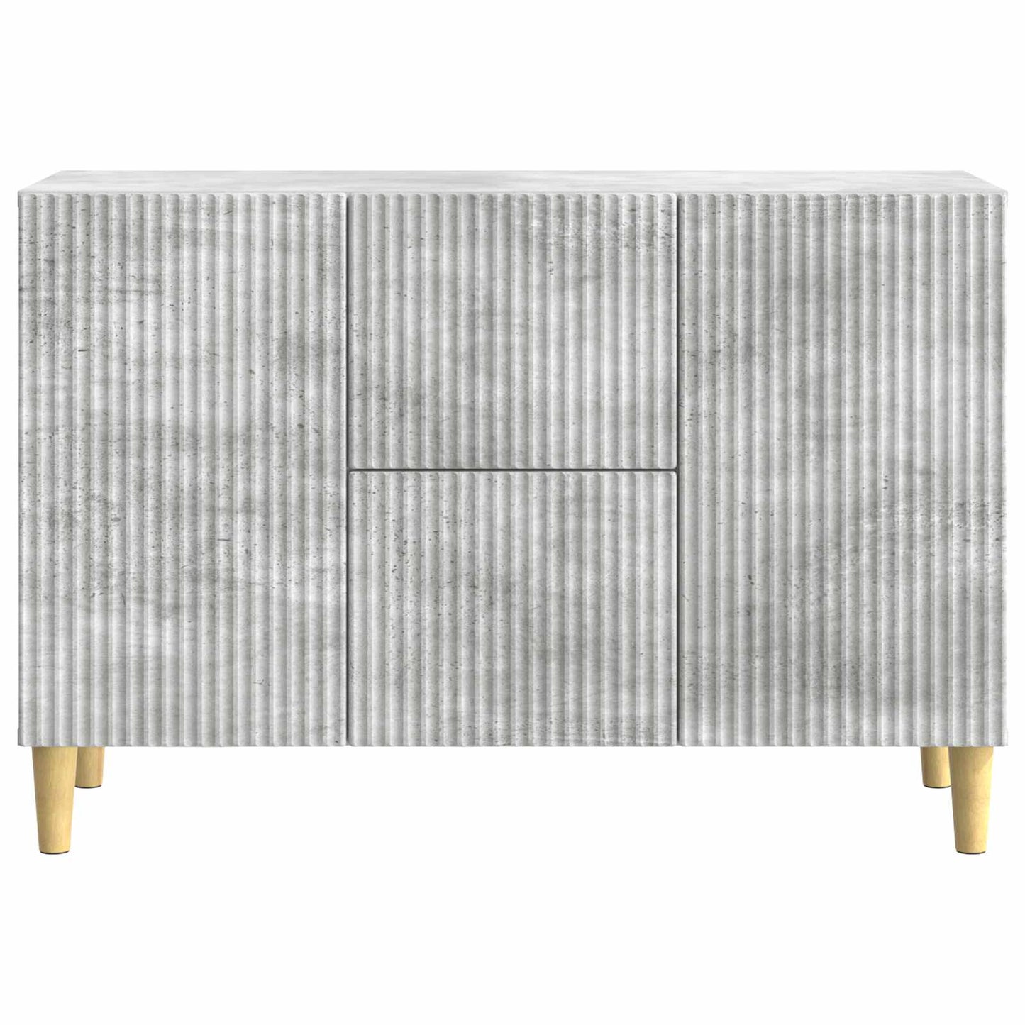 Credenza Grigio Cemento 89 x 34,5 x 60 cm Legno ingegnerizzato