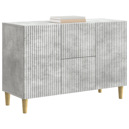 Credenza Grigio Cemento 89 x 34,5 x 60 cm Legno ingegnerizzato