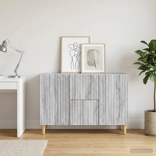 Credenza Grigio Sonoma 89 x 34,5 x 60 cm Legno ingegnerizzato