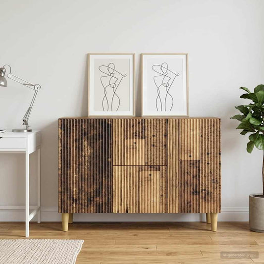 Credenza Legno antico 89 x 34,5 x 60 cm Legno ingegnerizzato
