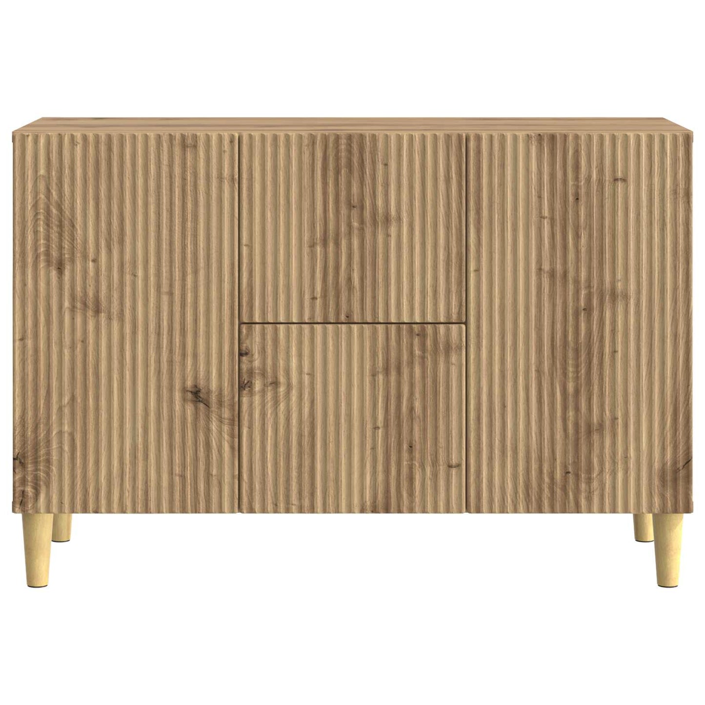 Credenza con cassetto Rovere Artigianale 89 x 34,5 x 60 cm | homemem39