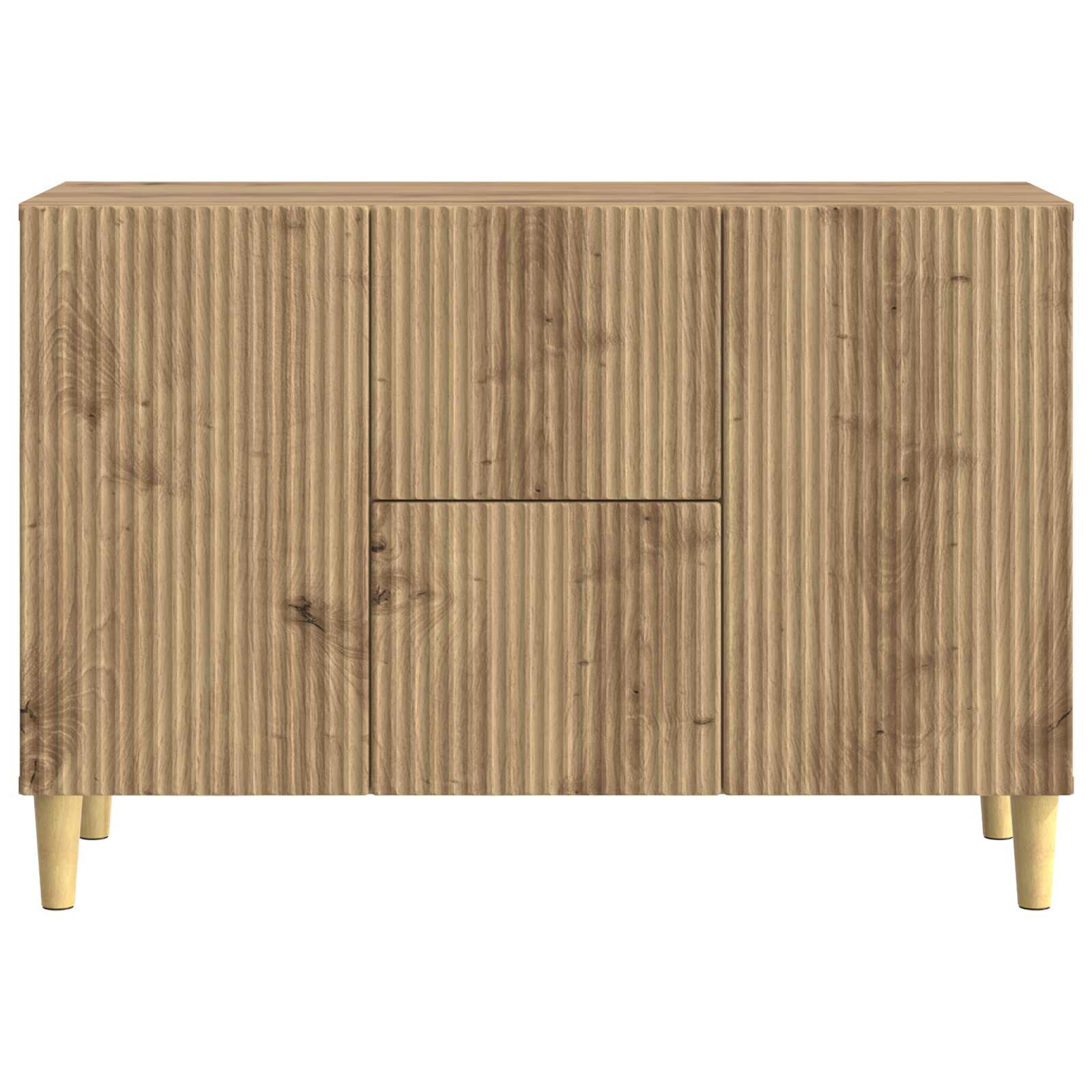 Credenza con cassetto Rovere Artigianale 89 x 34,5 x 60 cm | homemem39