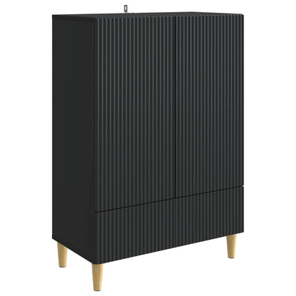 Credenza Nero 66 x 34,5 x 95 cm Legno ingegnerizzato | homemem39
