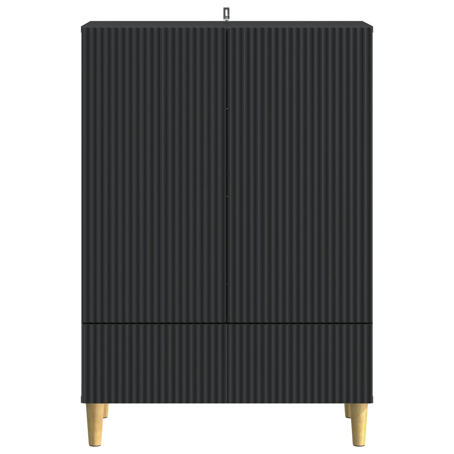Credenza Nero 66 x 34,5 x 95 cm Legno ingegnerizzato | homemem39