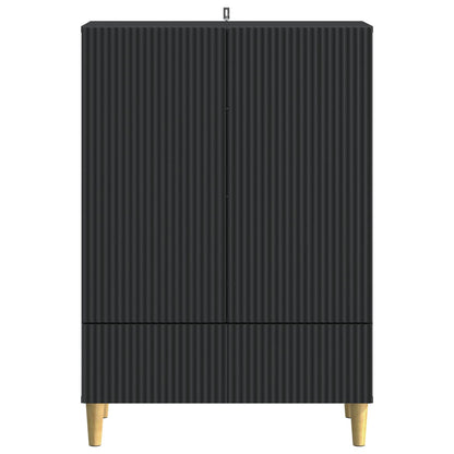 Credenza Nero 66 x 34,5 x 95 cm Legno ingegnerizzato | homemem39