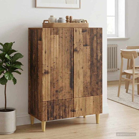 Credenza Legno antico 66 x 34,5 x 95 cm Legno ingegnerizzato