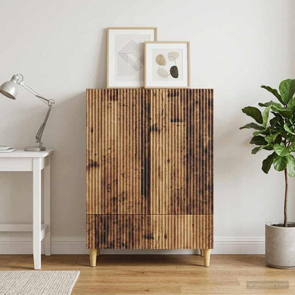 Credenza Legno antico 66 x 34,5 x 95 cm Legno ingegnerizzato