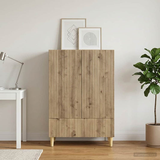 Credenza Rovere Artigianale 66 x 34,5 x 95 cm