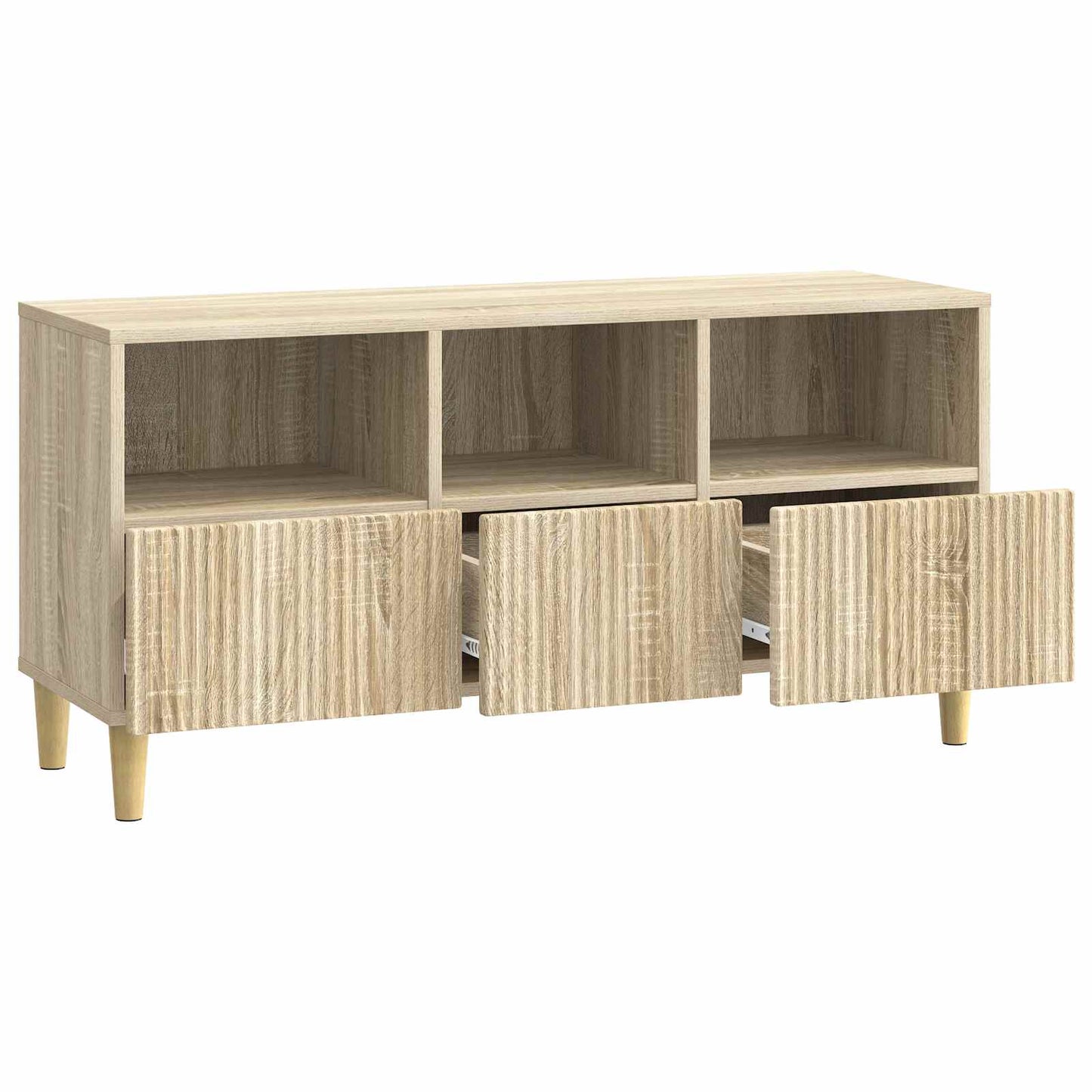 Mobile TV Rovere Sonoma 102 x 34,5 x 50 cm Legno ingegnerizzato | homemem39