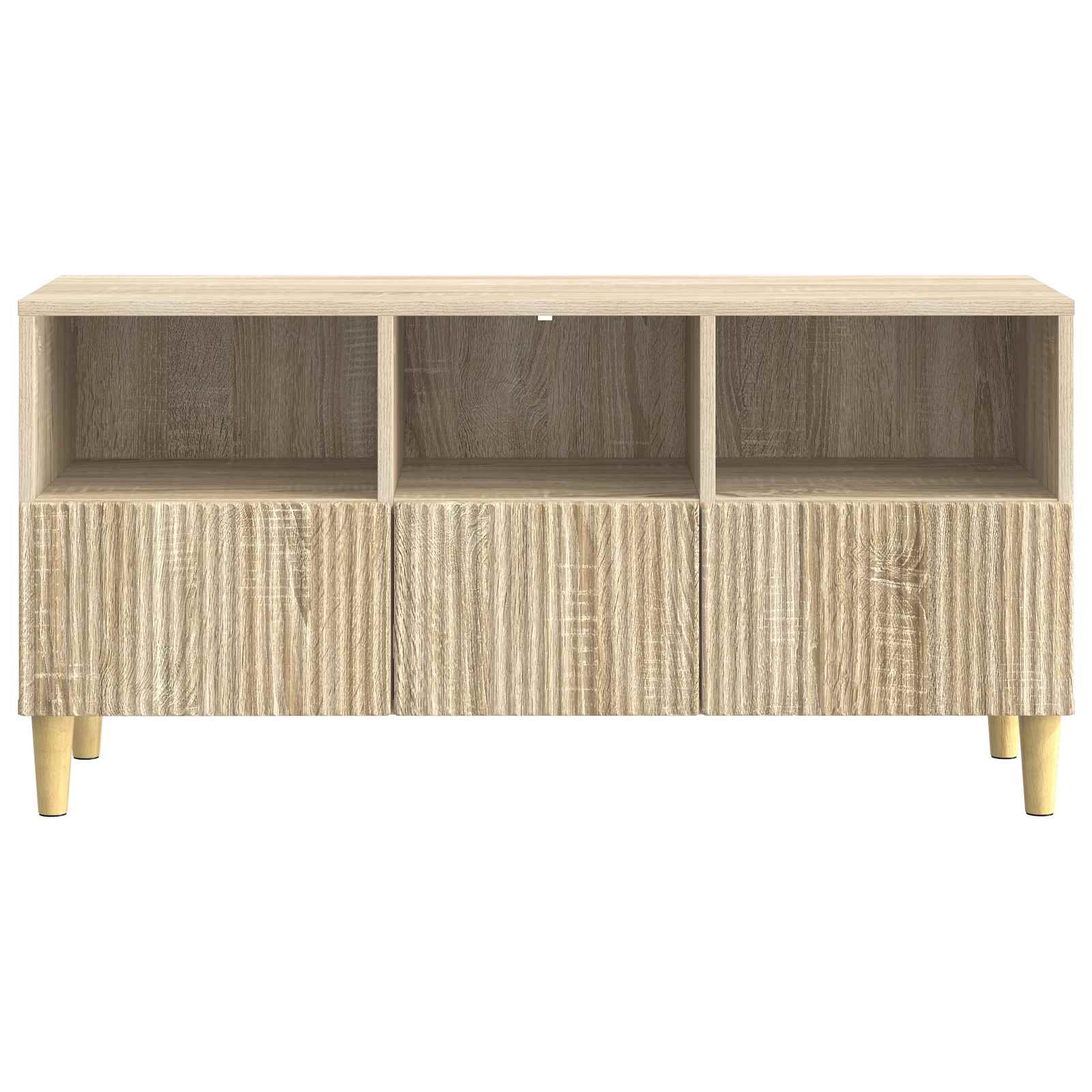 Mobile TV Rovere Sonoma 102 x 34,5 x 50 cm Legno ingegnerizzato | homemem39