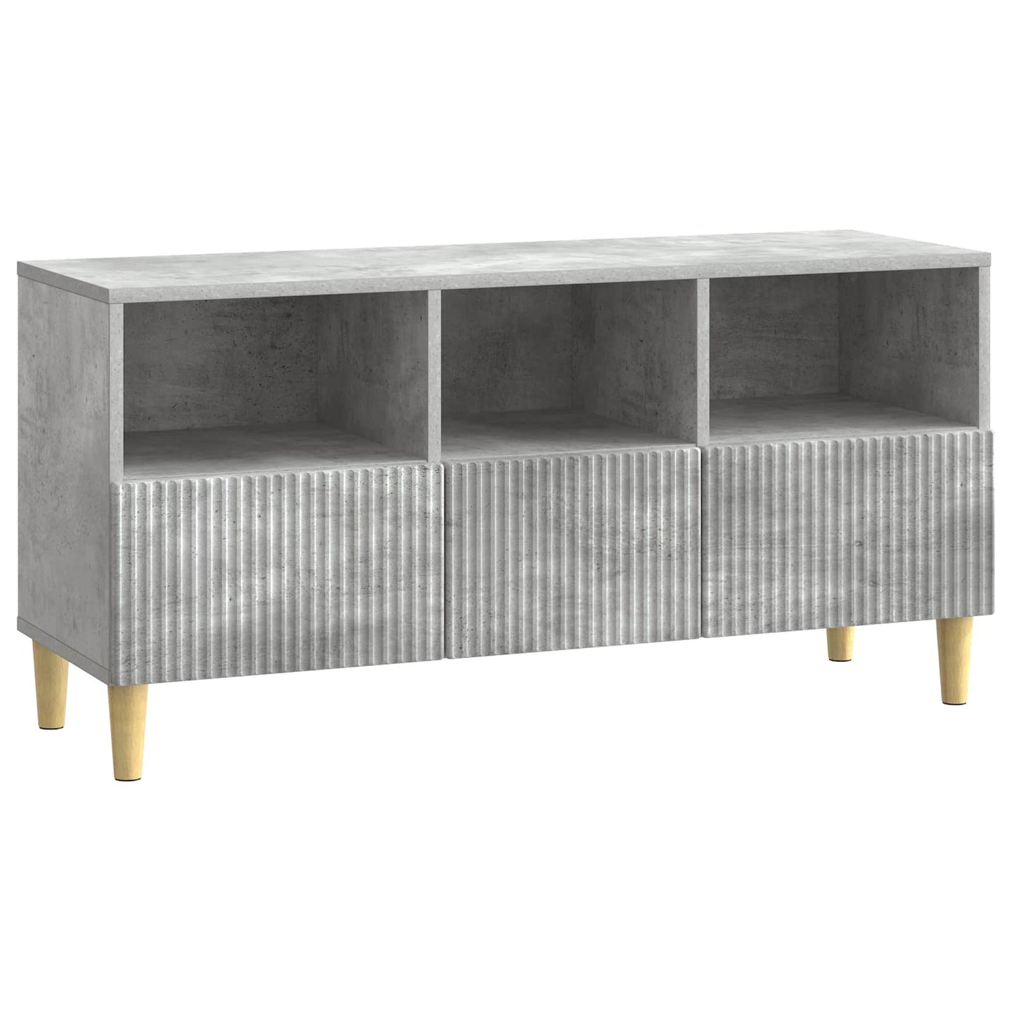 Mobile TV con cassetto Grigio Cemento 102 x 34,5 x 50 cm