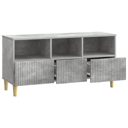 Mobile TV con cassetto Grigio Cemento 102 x 34,5 x 50 cm