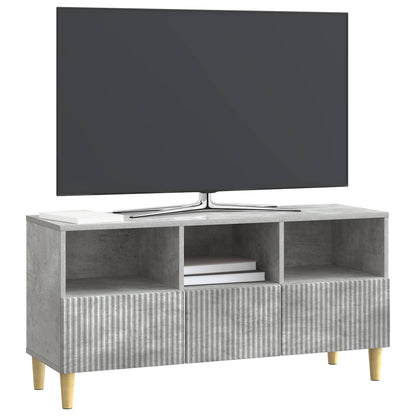 Mobile TV con cassetto Grigio Cemento 102 x 34,5 x 50 cm