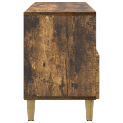 Mobile TV Rovere Fumo 102 x 34,5 x 50 cm Legno ingegnerizzato