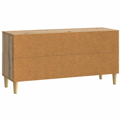 Mobile TV con cassetto Rovere Artigianale 102 x 34,5 x 50 cm