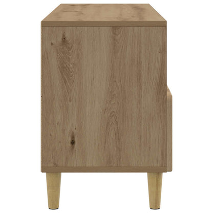 Mobile TV con cassetto Rovere Artigianale 102 x 34,5 x 50 cm