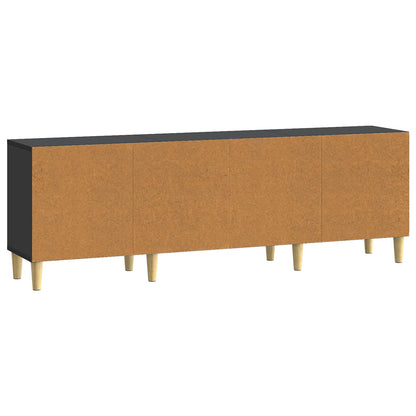 Mobile TV Nero 150 x 31 x 50 cm Legno ingegnerizzato | homemem39